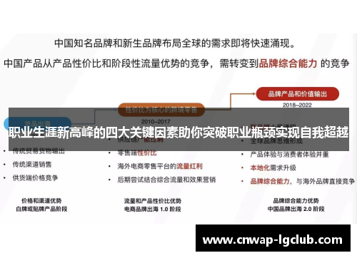 职业生涯新高峰的四大关键因素助你突破职业瓶颈实现自我超越
